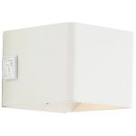Brilliant Iseo Luz De Pared Plástico Blanco 4W 300lm - 830 Luz Cálida | IP44 - con USB