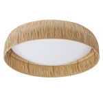 Ledvance LED Decor Pared y Luz de techo Bambú Marrón 28W 1150lm - 830 Luz Cálida