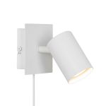 Nordlux Frida Luz De Pared Metal Blanco | Apta para GU10