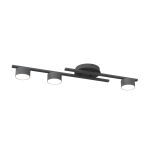 Emibig Luz de techo Fragment Acero Negro | Apta para 3x GX53 - Max 12W