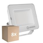 Multipack 8x Ledvance Proyector LED Compacto Blanco 50W 5000lm 100D - 840 Blanco Frio | IP65 - Simétrico 
