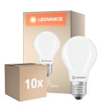 Multipack 10x Ledvance Classic LED E27 Pera Mate 5.9W 806lm - 840 Blanco Frio| Reemplazo 60W
