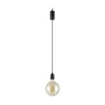 Eglo Colgante De Luz Vignanello Negro 827 Luz Muy Cálida | IP44 - A Pilas