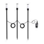 Multipack 3x Eglo Pico Luz Zancaro 1 Aluminium Negro 1W 130lm - 830 Luz Cálida | IP44
