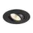 SLV New Tria 75 Foco Aluminium Negro Esférica 8.3W 705lm 38D - 927 Luz Muy Cálida | Recorte 75mm -  Mejor Reproducción De Color - Regulable 