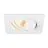 SLV New Tria 68 Foco Aluminium Blanco Cuadrado 8.3W 705lm 38D - 927 Luz Muy Cálida | Recorte 68mm - Mejor Reproducción De Color - Regulable 