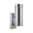 Nordlux Tin Luz De Pared Metal y Vidrio Gris Up & Down | 76mm - IP54 - Apta para 2x GU10 - Sensor de Movimiento y Luz