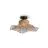 Good&Mojo Luz de techo Ibiza Bambú Marrón S | Apta para 1x E27 