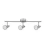 Ledvance Foco LED GU10 Aluminium 3x 3W - 827 Luz muy Cálida 