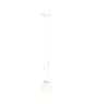Emibig Colgante De Luz Glam Acero Blanco | Apta para 1x E14 - Max 10W