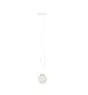 Emibig Colgante De Luz Glam Acero Blanco | Apta para 1x E14 - Max 10W