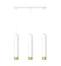 Emibig Colgante De Luz Kibo Acero Blanco | Apta para 3x GU10 - Max 10W