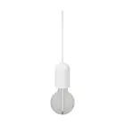 Ledvance Vintage 1906 Colgante De Luz Esférica Yeso Blanco | Apta para E27