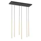 Emibig Colgante De Luz Selter Acero Negro | Apta para 6x G9 - Max 8W
