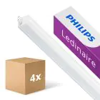 Multipack 4x Philips Pantalla LED Ledinaire BN021C 10W 960lm - 830 Luz Cálida | 60cm