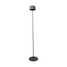 Eglo Lámpara de pie Roccanova-L Solar Acero Verde 2W 270lm - 830 Luz Cálida | IP44 - Regulable al tacto - USB-C